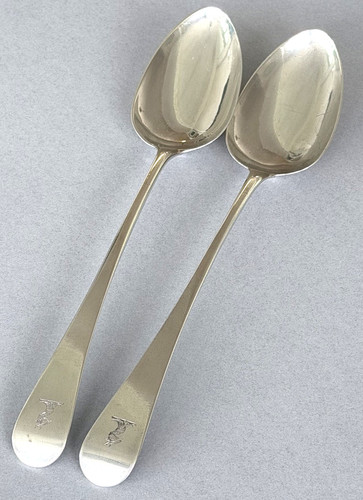 Antica coppia cucchiai - coppia,