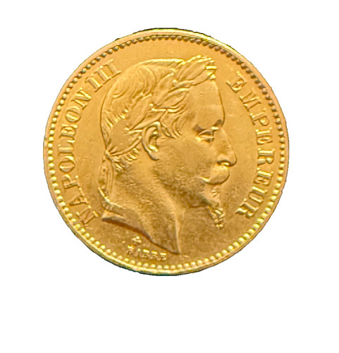 Francia 1866 oro franchi - bb, 20