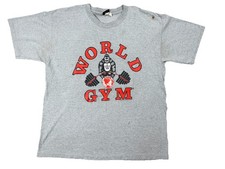 T-shirt vintage World Gym