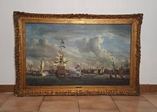 Dipinto Olio Su Tela Di