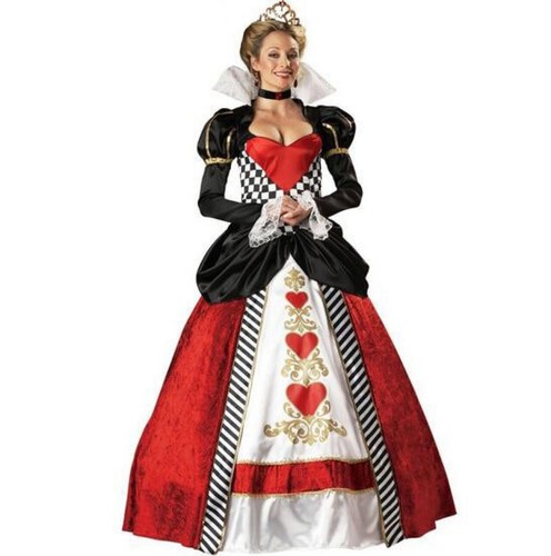 Costume regina cuori alice - costume,
