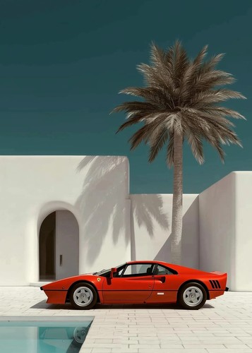 Poster ferrari f40 - f40, villa