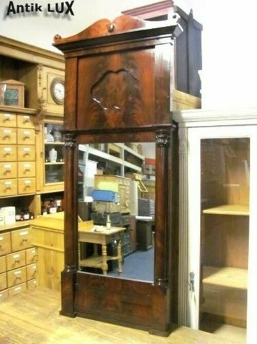 Specchio biedermeier mogano - specchio,