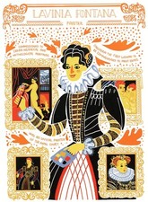 Lavinia Fontana, Pittore (Italiano, 1552-1614) --CARTOLINA