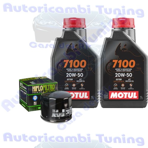 Kit tagliando olio motul 7100 - olio,