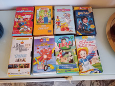 VHS lotto otto videocassette cartoni animati