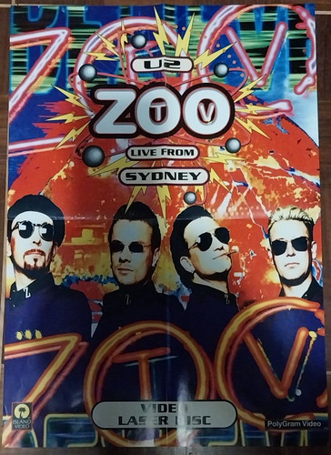 Manifesto pubblicitario per - u2,