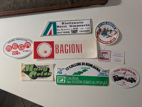 Adesivi stikers pubblicitari - adesivi,