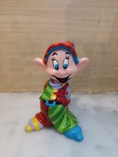 DISNEY Figure in resina CUCCIOLO DOPEY Sette Nani ROMERO BRITTO 2011