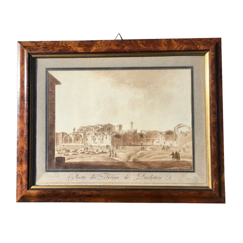 Acquerello agostino tofanelli - acquerello,