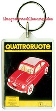 Fiat 500 L Quattroruote II anno n. 7 luglio 1957 Portachiavi