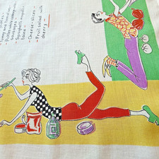 1950's 1960s MCM Vintage Hanky