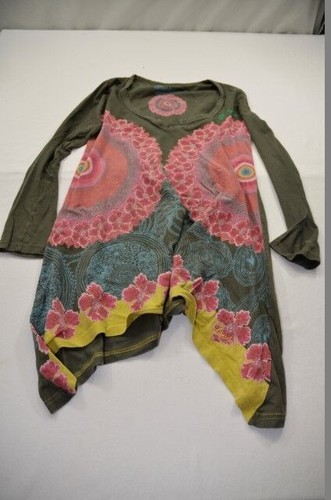 Desigual maglietta verde - desigual,