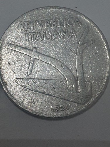 Moneta lire 1951 - moneta,