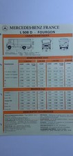 Mercedes-Benz: L 508 D Fourgon