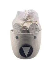 Set Prima Nascita Cesta 8 Pezzi Kit Completo Neonato Idea Regalo Baby