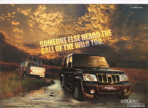 Mahindra bolero camper pick - mahindra,