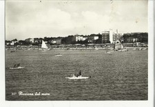 80773 riccione  DAL MARE SI VEDE UN PATTINO MOSCONE 