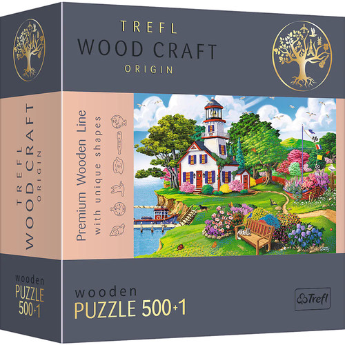 Trefl wood craft puzzle - wood, in