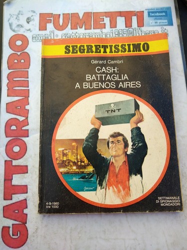 Segretissimo 875 cash - segretissimo, n.875