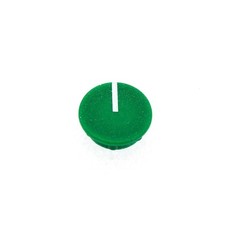 Tappo pomello verde 12 mm con