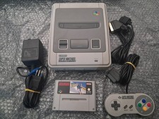 super nintendo snes supernintendo pal console