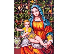 Tela punto ago punto croce