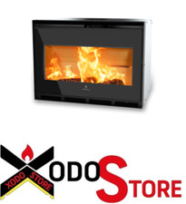 Camino inserto a legna RAVELLI modello ATLAS 12,4 kW - invia mail per sconto