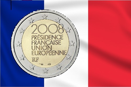 Francia 2008 euro commem - francia, 2