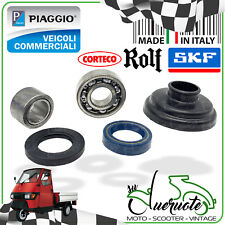 KIT REVISIONE MOZZO RUOTA POSTERIORE APE 50 1970-2020 CUSCINETTO PARAOLIO CUFFIA