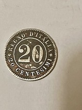 Moneta 20 Centesimi 1894 UMBERTO I , LT#1163