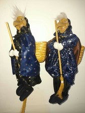 Lotto 2 befane nuove calza befana halloween cm.28 art.2543