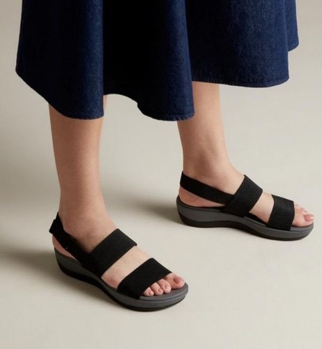 Sandali donna clarks neri - neri, 37