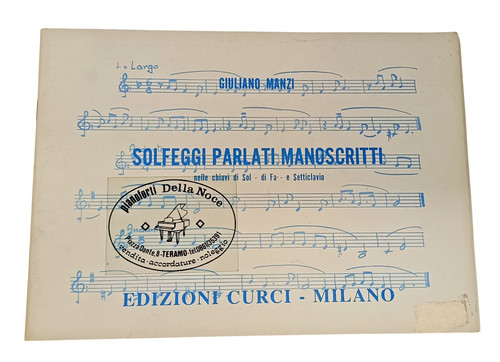 Giuliano manzi solfeggi - manzi,