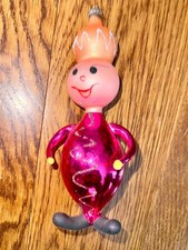 Ornamento pagliaccio vintage