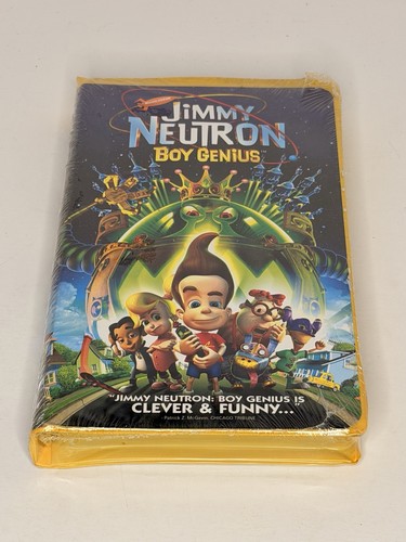 Jimmy neutron boy genius vhs - jimmy,