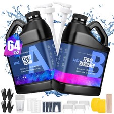 Resina epoxi de 64 oz - Kit de