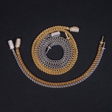 Collana bracciale hip-hop