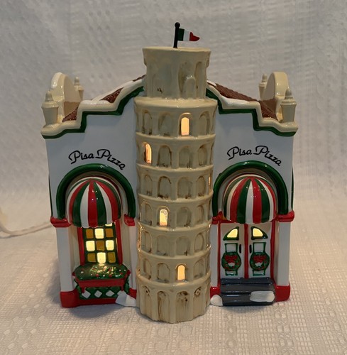 Dept snow village pisa - dept,