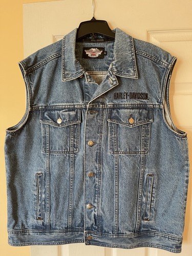 Harley davidson gilet uomo blu - gilet,