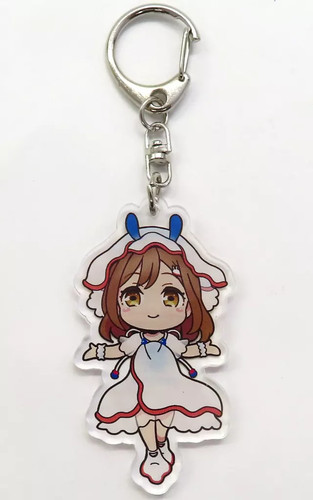 Portachiavi acrilico hanamaru - portachiavi,
