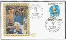 ITALIA 1982 ITALIA CAMPIONE DEL MONDO DI CALCIO BUSTA FDC Cat.U.1613