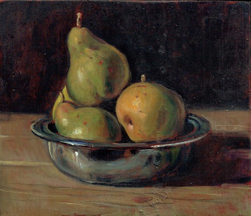Dipinto olio tavoletta natura - tavoletta,