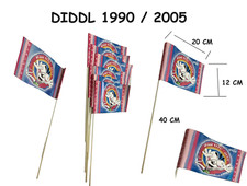 DIDDL BANDIERINA IN CARTA PROMOZIONALE PER FESTA DIDDL 2005