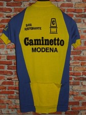 EROICA MAGLIA SHIRT MAILLOT BICI CICLISMO VINTAGE 70'S MODENA 60% LANA