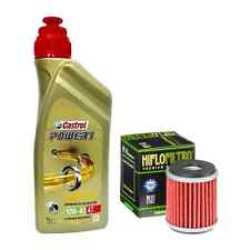 KIT/TAGLIANDO Yamaha YZF 125 R 2008/2014 CASTROL POWER 1 10W40 FILTRO OLIO MOTO