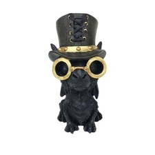 Mister Dragon con cilindro cm. 8x10x15 da collezione NUOVO GRAGHETTO Simpatico