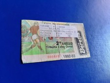 BIGLIETTO CALCIO TICKET STADIO