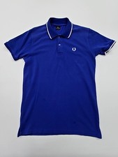 Fred perry mens blue polo - perry,