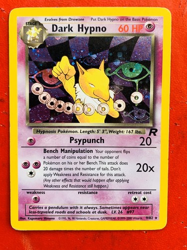 Lotto carte pokemon - pokemon, hypno